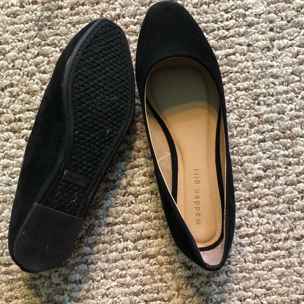Black  flats